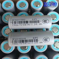 26700 Lishen LiFePO4 5000 MAh Baterai Sel Penyimpan Energi Tipe Daya 32V Model 6E2N0014065 untuk Kendaraan Listrik
