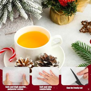 Tapis de <span class=keywords><strong>neige</strong></span> blanc doux pour les décorations et les présentoirs de vacances - Product Image 6