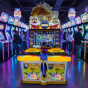 Équipement d'arcade de divertissement Wenxun, machine de jeu en ligne pour huit joueurs, console <span class=keywords><strong>Dragon</strong></span> Press-Out Wukong à 12 portes - Product Image 5