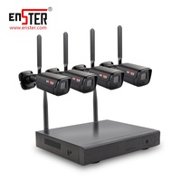 Wireless IP Camera Kit, Cctv System, WiFi, Hot, 4CH, 1080P