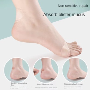 Blister Pads Bandages Étanche Hydrocolloïde Joint Adhésif Prévention pour Talons Pieds Orteils Gel Blister Coussins - Product Image 6