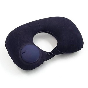 Inflatable U-Shaped Neck Pillow 28x26x14cm Automatic Inflate Portable Travel Airplane Pillow Solid Color Lightweight Design - Product Image 5
