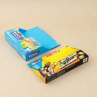 Boîtes de présentation personnalisées pour jouets d'enfants, boîte de présentation inclinée PDQ, boîte de présentation pliable en carton ondulé pour magasin de détail