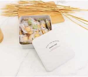 Biểu Tượng Tùy Chỉnh Vuông Hình Chữ Nhật Kim Loại Bánh Hộp Cho Bánh Trung Thu Cookie Sô Cô La Snack Bánh Mì Thức Ăn Vật Nuôi Bao Bì Có Thể Tái Chế - Product Image 4