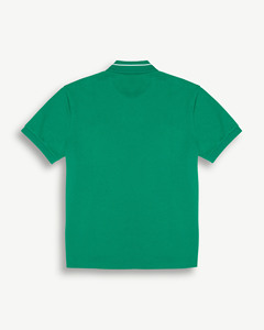Polo de manga corta para hombre de alta calidad con cuello bordado en contraste ajustado por Routine Vietnam - Product Image 2