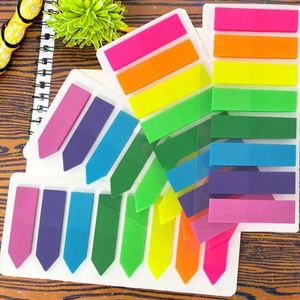 Marcadores Adhesivos Fluorescentes Personalizados de 8 Colores para Oficina, Notas Adhesivas, Marcadores de Páginas y Bloc de Notas, 12.5x6cm - Product Image 6