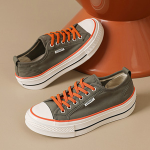 Canvas Shoes - Summer 2026 Spring/Summer New Style - Versatile, Thick-soled, Breathable, Sporty and Casual Shoes - Product Image 1