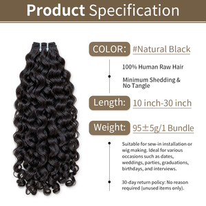 Extensioni di <span class=keywords><strong>capelli</strong></span> ricci indiani Remy vergini con <span class=keywords><strong>fascia</strong></span> piatta, doppia trama <span class=keywords><strong>a</strong></span> macchina, da cucire, pacchi all'ingrosso - Product Image 3
