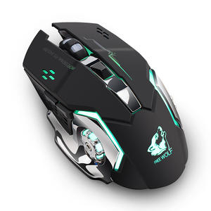 Mouse da Gaming Wireless Ricaricabile Free Wolf X8 Mini per Destrorsi con Funzioni Silenziose e Luminose - Product Image 1
