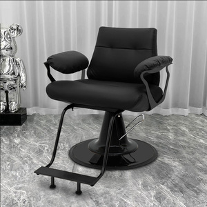 Silla de madera de estilo italiano, muebles de salón para el cabello, sillas de peluquero, tienda, equipo de altura ajustable, silla para salón, muebles de uñas - Product Image 3