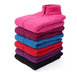 <span class=keywords><strong>Veste</strong></span> de randonnée en polaire pour alpiniste avec logo, fermeture éclair, polaire polyester - Product Image 2
