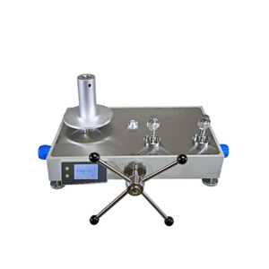 Calibrador de peso muerto digital neumático HSIN-100Q de fábrica, 100 bar, 0.02% FS, instrumento de prueba HSIN-1 - Product Image 2