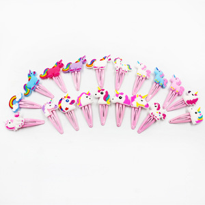 Bán Buôn Biểu Tượng Tùy Chỉnh Thiết Kế Phim Hoạt Hình Keychain Vòng Đeo Tay Tó<span class=keywords><strong>c</strong></span> Clip PVC Quyến Rũ Đầy Màu Sắ<span class=keywords><strong>c</strong></span> Silicon Vòng <span class=keywords><strong>C</strong></span>ổ Cho Trẻ Em - Product Image 5