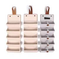 Organisateur de lunettes de soleil portable en PU, 5 emplacements, étui de voyage, boîte de rangement pour plusieurs lunettes, noir, avec miroir