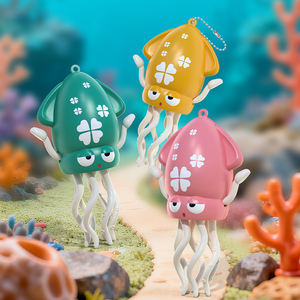 Divertido Calamar Mágico de Juguete, de Plástico, con Movimiento de Baile y Gateo, Mini Pulpo de Dibujos Animados con Mecanismo de Resorte, Juguetes de Baño para Bebés - Product Image 2