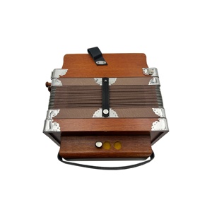 SEASOUND OEM <span class=keywords><strong>Accordéon</strong></span> <span class=keywords><strong>Diatonique</strong></span> Professionnel en Bois JB1004 20 Boutons <span class=keywords><strong>2</strong></span> Basses 4 Registres Haute Qualité - Product Image 1
