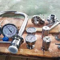 Alambic en cuivre pour distillation d'alcool, équipement de distillerie de whisky, chauffage direct, distillateur de laboratoire en acier inoxydable
