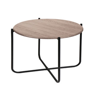 Table basse ronde de haute qualité Haushalt HHST2/3, structure métallique durable, prix attractif, design épuré - Product Image 1