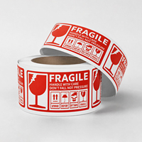 Étiquettes adhésives personnalisées en gros avec logo, étiquettes rectangulaires arrondies orange pour l'emballage, autocollants de marque en rouleau en vrac