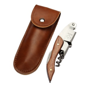 Tire-bouchon personnalisé avec logo, manche en bois de rose, ouvre-bouteille de <span class=keywords><strong>vin</strong></span>, vente en gros - Product Image 2