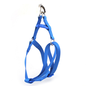 Plain Simple Blank Reflective Ajustável Nylon Custom Dog <span class=keywords><strong>Harness</strong></span> com Lenço Decoração e Matched Collar e Leash - Product Image 3
