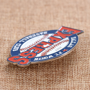 Badge en émail de la série mondiale 2017 du club de baseball Dallas Ft Worth Express, cadeau de collection - Product Image 5