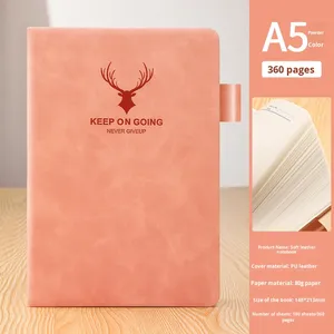 Cuaderno A5 Engrosado Personalizable con Logotipo, Diario de Alta Calidad, Libro de Registro para Reuniones de Oficina, Venta al Por Mayor - Product Image 6