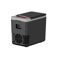 PoeticExist 2025 Nouveau Réfrigérateur de Voiture Portable à Semi-conducteurs 12V/24V Moderne, Glacière de Camping Extérieur Multifonctionnelle