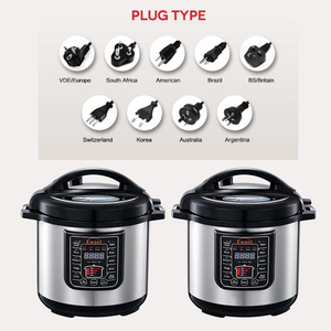 6L Ménage Multi En Acier Inoxydable <span class=keywords><strong>Crock</strong></span> <span class=keywords><strong>Pot</strong></span> Électrique Autocuiseur Électrique Grand Autocuiseur Commercial - Product Image 3