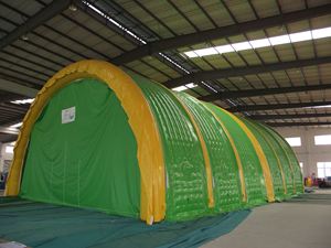 Tente gonflable commerciale de <span class=keywords><strong>tunnel</strong></span> de dôme personnalisé abris gonflables de tente de terrain de football pour des expositions de partie de camping - Product Image 3