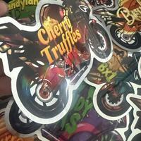 Klaar voor verzending: groothandel motorfietsdesign gestanste vormzakjes van voedselveilige plastic Mylar met ritssluiting voor snoep, kauwgom en fruitgummies