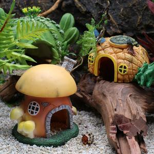 Cave de décompression pour hermit crab, petite maison cachée, trou d'arbre fané, paysage, petit nid pour animaux de compagnie - Product Image 3