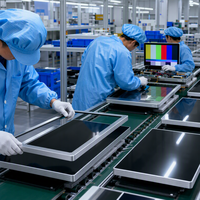 Pantalla Digital LCD IPS de 32 Pulgadas Personalizada para Montaje en Pared, Señalización Digital Comercial, Resolución 1080P Full HD, 60000 Horas