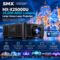 Proyektor Laser 3LCD Dua Warna 25000 ANSI Lumens untuk Pemetaan 3D di Tempat Besar dengan Edge Blending dan Koreksi Geometri 6 Sudut