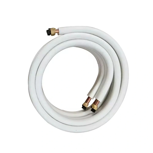 Tubo de cobre de 1/4 '3/8' aislado de espuma PE de 10m para sistemas HVAC divididos centrales Tubo de conexión de aire acondicionado - Product Image 5