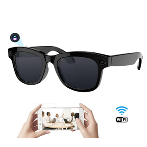 Lunettes intelligentes avec caméra 4K, appels téléphoniques Bluetooth, <span class=keywords><strong>musique</strong></span>, IA intelligente, 230 mAh, ChatGPT, mode 2025 - Product Image 1