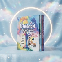 Scatole per Libri per Bambini Personalizzate di Alta Gamma, Portatili e Impermeabili, Ecologiche con Stampa UV/a Caldo, Laminazione Opaca, Design in Rilievo e Spugna