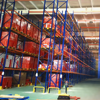 Système de rayonnage à poutres en acier certifié CE, revêtement en poudre, assemblage rapide pour stockage industriel lourd, avec flexibilité