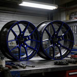 <span class=keywords><strong>ล้อ</strong></span>ปลอมแปลงสำหรับ FK8 BMW G025แข่งรถ Volk ขอบสีฟ้า G025LC 18 19 20นิ้ว5X120กำหนดเอง - Product Image 6