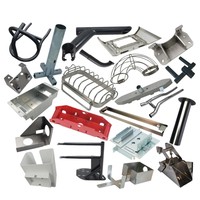 Revêtement en poudre blanc personnalisé Tube carré & Tube rond Cintrage Cadre de soudage Fabrication de tôle Poinçonnage Techniques d'estampage