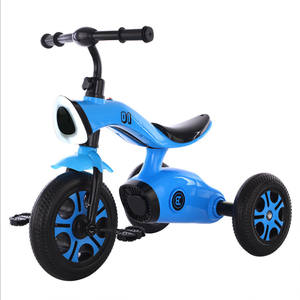 Online-Shopping Indien Verkauf Günstiger Preis Kinderwagen 4 in 1 Kleinkind Babys pielzeug Dreirad Fahrrad Dreirad Mit Rückkorb - Product Image 1