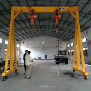 Petit pont roulant électrique, capacité de 5 tonnes, mouvement libre à 360°, montage <span class=keywords><strong>facile</strong></span>, gain de temps, efficace pour la construction - Product Image 2