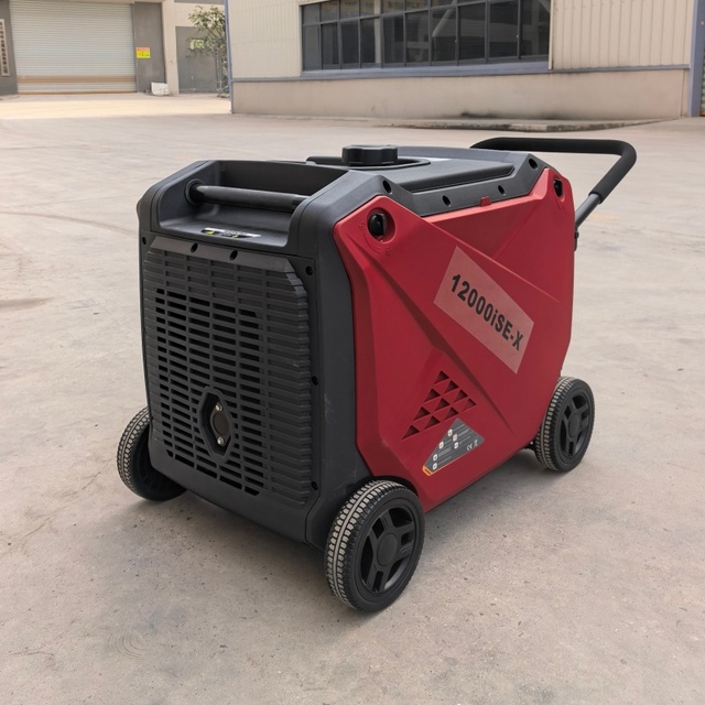 Ultra-Silent 10kW 12.5KVA Portable Inverter Gasoline Generator 50/60Hz 120V 230V 240V for Home Backup RV Construction