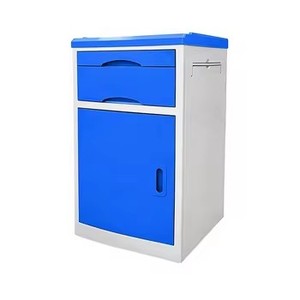 Durable Plastic ABS Bedside Cabinet Medical Storage Bedside Table Hospital Furniture for Clinic Beauty Salon Nursing Home - Product Image 1