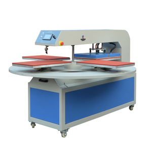 38*38cm/40*60cm Akzeptieren Sie die Größe Custom Four Head Carousel Automatic 4 Station Heat Press <span class=keywords><strong>Machine</strong></span> für T-Shirt - Product Image 2