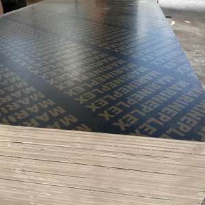 13 <span class=keywords><strong>Ply</strong></span> <span class=keywords><strong>Phenolic</strong></span> 18mm 7 <span class=keywords><strong>Ply</strong></span> 9 <span class=keywords><strong>Ply</strong></span> Wbp lem Film menghadapi kayu lapis Formwork hitam laut 1220x2440mm Triplay kayu lapis untuk konstruksi - Product Image 3