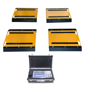 Báscula Digital Portátil para Camiones, Eje de 2/4/6 Plataformas, OEM ODM, Pantalla LED LCD, Plástico ABS, Conexión por Cable/Inalámbrica, Fácil de Transportar, Inalámbrica Dentro de la Pantalla - Product Image 4