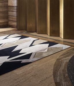 Tapis moderne en laine de Nouvelle-Zélande, tissé à la main, doux et luxueux, pour salon, chambre et décoration d'hôtel - Product Image 2