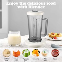Suku Cadang Pengganti Blender Jar 1.25L untuk Peralatan Dapur Grosir, Cocok untuk Kebanyakan Blender