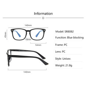 Montures Offre Spéciale pour lunettes en verre lumière bleue bloquant la chine aux états-unis Canada royaume-uni France allemagne australie lunettes de lecture lunettes de soleil - Product Image 2